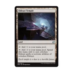 WOTC MtG Modern Masters 2015 Eldrazi Temple (U) (Foil) NM - Image 1