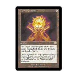 WOTC MtG Mercadian Masques Power Matrix (R) EX - Image 1