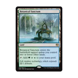 WOTC MTG Kaladesh Botanical Sanctum (R) (Foil) NM - Image 1