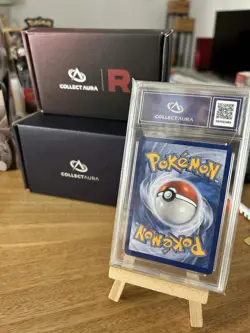 Carte Pokemon Gradee 9.5 Mint+ Collect Aura Drattak Ex JTG 177/159 Full Art - Image 2