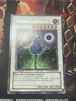 Yugioh Psychic Lifetrancer CSOC-EN041 Rare 1st Ed - Image 1