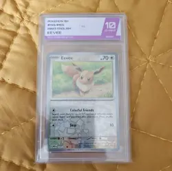 Eevee 133/165 Scarlet & Violet 151 Reverse Holo Pokemon Card * New * - Image 1