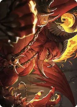 Rakdos, Patron of Chaos Art Card (45/49) - 45 / English / Near Mint MTG - Image 1