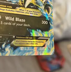 Mcharizard EX 108/106 (DMG) Secret Rare XY Series: Flashfire 2016 Pokemon Card - Image 3