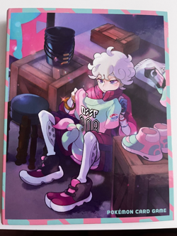 Pokemon TCG Card Collection 4 Pocket Binder + 40 Cards Included - Image 1