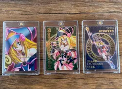 Yu-Gi-Oh Dark Magician Girl Dungeon Dice Monster DDM 3 Set Card Promo Game Hobby - Image 1