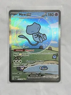 Bubble Mew EX 232/091 Special Illustration Rare Paldean Fates Pokemon Cards TCG - Image 1