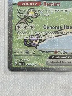 Bubble Mew EX 232/091 Special Illustration Rare Paldean Fates Pokemon Cards TCG - Image 5