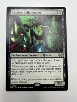 MTG TCG Ancient Cellarspawn Commander: Duskmourn: House of Horror Regular - Image 1