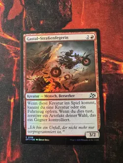 MTG - Gastal-Strassenfegerin - DFT - 0128 - Foil - Image 1