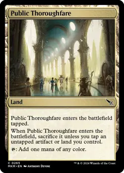 Foil - Public Thoroughfare - 265 / NM / English MTG - Image 1