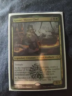 MTG FOIL Gyome, Master Chef - Commander 2021 #005 - Image 1