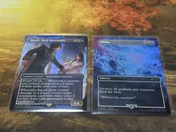 Squall seed Mercenary Ultima Set MTG Final Fantasy Promo Borderless English FOIL - Image 1