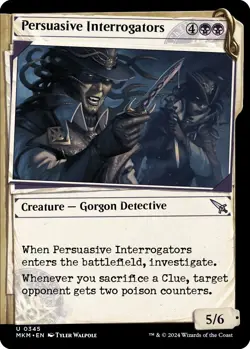 Persuasive Interrogators (Showcase) - 345 / English / Near Mint MTG - Image 1