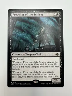 MTG TCG Preacher of the Schism The Lost Caverns of Ixalan Regular - Image 1