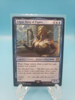Edgar, King of Figaro 0051 Rare Non-Foil FFVI FIN MTG FINAL FANTASY EN NM/M - Image 1