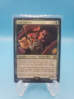 Sazh Katzroy 0199 Rare Non-Foil FFXIII FIN MTG FINAL FANTASY EN NM/M - Image 1