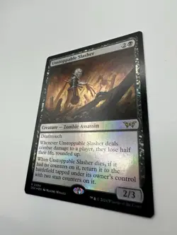 MTG TCG Unstoppable Slasher (0294) Duskmourn: House of Horror Foil - Image 2