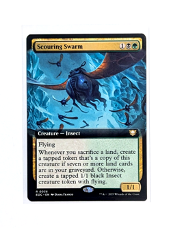 Scouring Swarm R 0036 Extended Art Regular MTG Edge Of Eternities EOC EN NM/M - Image 1