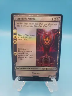 MTG TRADING CARD Summon: Anima Final Fantasy Foil - Image 1