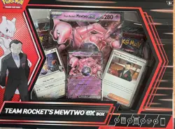 Pokemon TCG Team Rocket’s Mewtwo Ex Box Destined Rivals - BRAND NEW & SEALED - Image 1