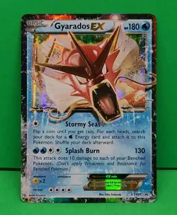 Pokemon TCG XY Promos #XY106 Gyarados EX Black Star Promo Shining NM-MINT - Image 2