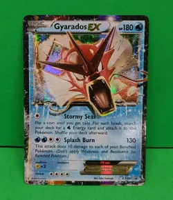 Pokemon TCG XY Promos #XY106 Gyarados EX Black Star Promo Shining NM-MINT - Image 3