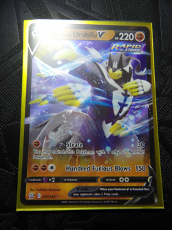 pokemon rapid strike urshifu v 87/163 rare - Image 1