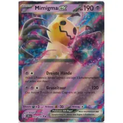 Pokemon TCG Karte - Mimigma EX 069/159 - Reisegefahrten - Full Art - Near Mint - Image 1