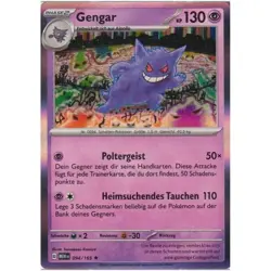 Pokemon TCG Karte - Gengar 094/165 - MEW 151 - Rare Holo - Near Mint - Deutsch - Image 1