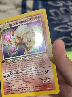 Pokemon Neo Destiny Light Arcanine 1st Edition 12/105 Holo Rare NM - Image 4