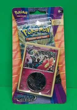 Pokemon TCG XY Steam Siege (2016) Blister Pack Floette SEALED Sun Bleached New - Image 1