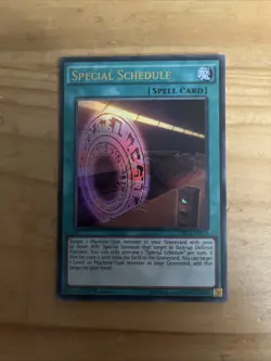 Special Schedule - DRL3-EN073 - Ultra Rare 1st Edition Yugioh - Image 1