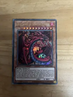 Yugioh | SDSA-EN042 - Uria, Lord of Searing Flames - Ultra Rare - 1st ed LP - Image 1