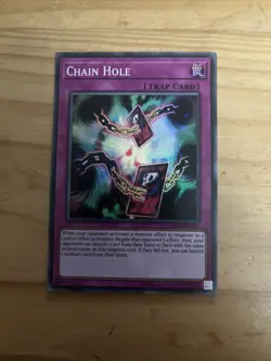 Yugioh | Chain Hole - DANE-EN077 - Super Rare - Unlimited edition - Image 1