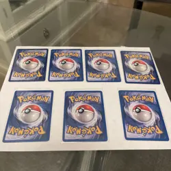 Pokemon TCG Fossil 37-Card Lot No Duplicates 7 Non-Holo Rares 1999 WOTC LP NM - Image 2