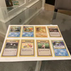 Pokemon TCG Fossil 37-Card Lot No Duplicates 7 Non-Holo Rares 1999 WOTC LP NM - Image 3