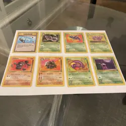 Pokemon TCG Fossil 37-Card Lot No Duplicates 7 Non-Holo Rares 1999 WOTC LP NM - Image 5