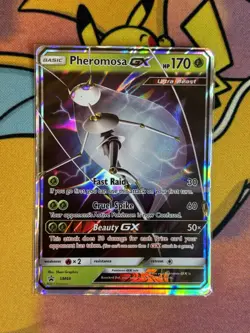 Pheromosa GX SM66 Sun & Moon Black Star Promo Pokemon Card Mint - Image 1