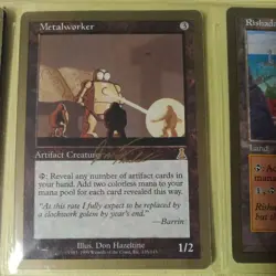 MTG Metalworker Urza's Destiny Artist Proof Signed by Don Hazeltine *CCGHouse* - Image 1