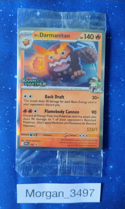 Pokemon Staff Promo Set Journey Together - 4 Cards Sealed - Complete set - Image 1