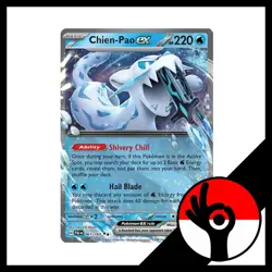 Pokemon TCG: Paldea Evolved - 061/193 - Chien-Pao ex - Image 1