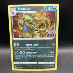 Tyranitar 043/078 Pokemon GO Holo - Image 1