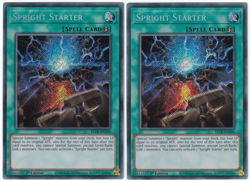 2x Spright Starter - (BLTR-EN104 - 1st Ed - Secret Rare) - NM - Yugioh - Image 1