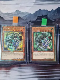 Yugioh Magicians Of Bonds And Unity / AGOV + DUNE EN000 RARE QUARTER - Image 1