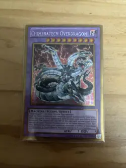 Yugioh - Chimeratech Overdragon - Gold Rare - PGLD-EN056 - Image 1