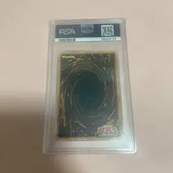 Yugioh PSA 10 Hamon Lord of striking thunder SOI-AE002 Ultimate Rare 1st edition - Image 2