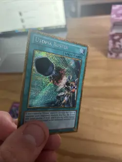 Utopia Buster - PGLD-EN009 - Gold Secret Rare - 1st Edition Yugioh - Image 2