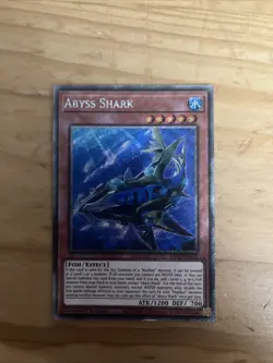 Abyss Shark RA03-EN030 Ultra Rare 1st Edition YuGiOh TCG Card - Image 1