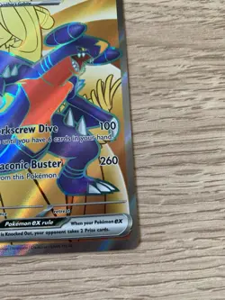 Cynthia's Garchomp EX Card 215/182 Destined Rivals Series IR Pokemon Card - Image 5